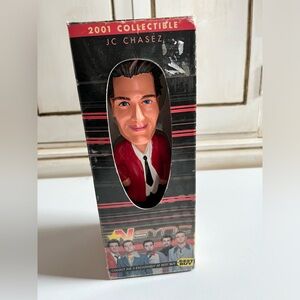 2001 NSYNC JC Chasez Bobble Head Doll 8" Best Buy Exclusive Vintage Boy Band